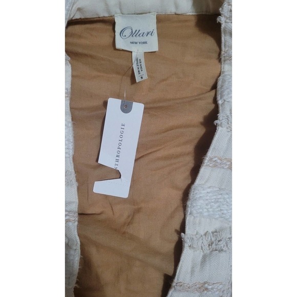 Anthropologie‎ Kimono Ollari Renee Duster Sweater Coat Jacket Cream Small NWT - Picture 7 of 12